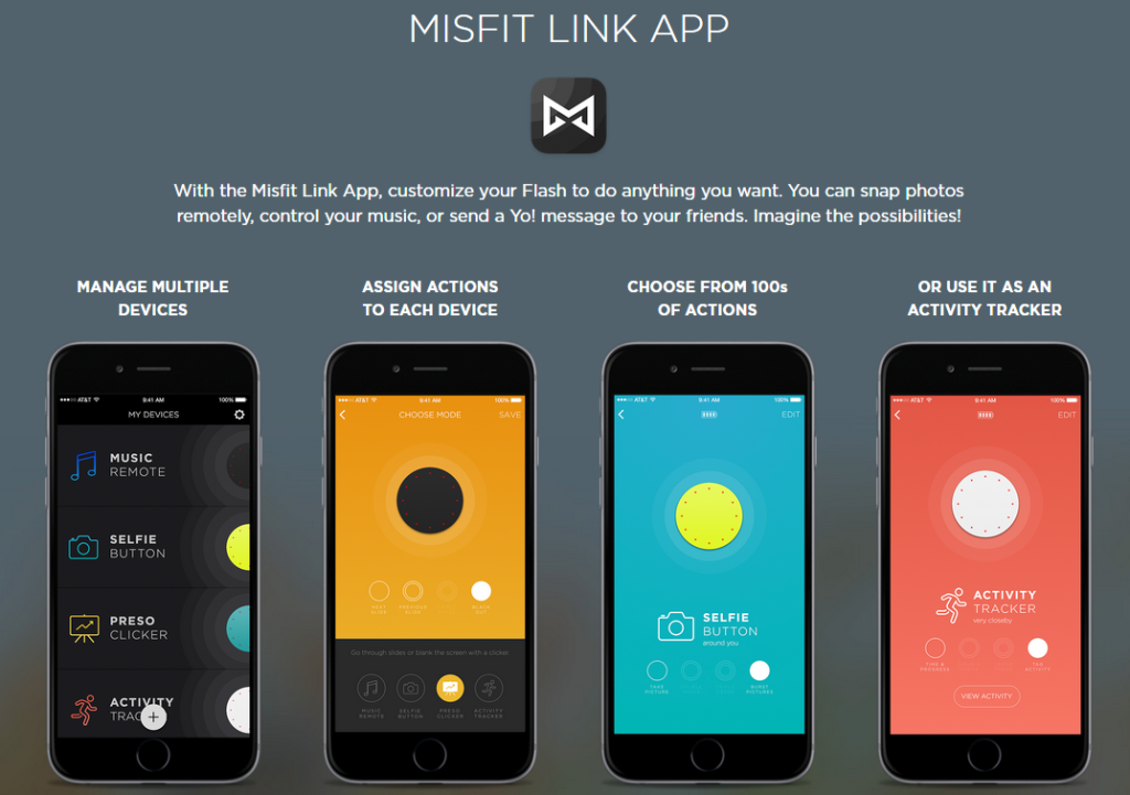 Misfit-Link App