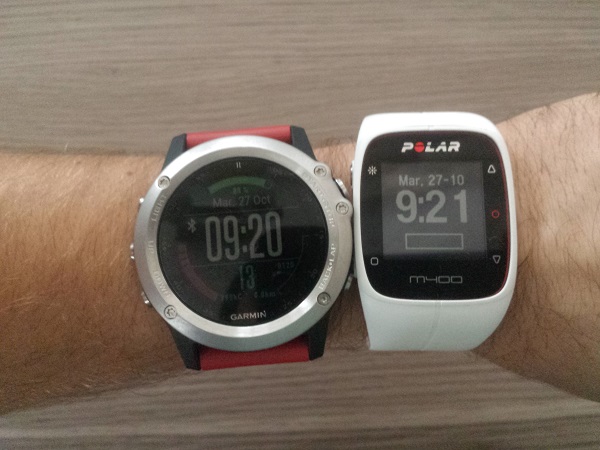 Fenix 3 vs m400